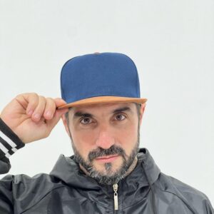 GORRA COMBINADA GAMUZADA